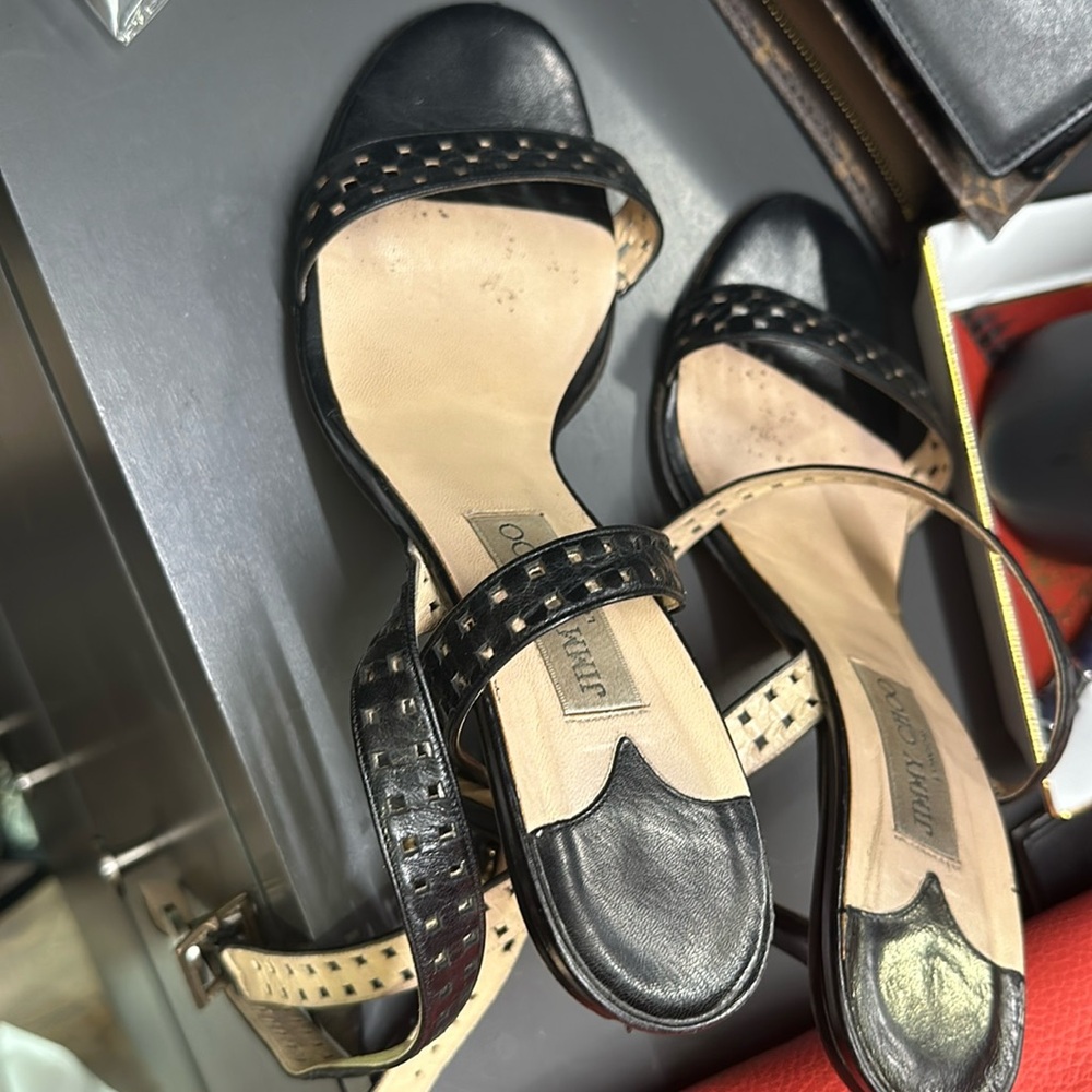 Strappy, sexy Jimmy Choos
